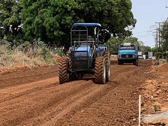 Setor Industrial Matupaense recebe obras de infraestrutura