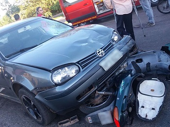 MÃ£e e filha morrem apÃ³s colisÃ£o entre moto e carro em Barra do GarÃ§as (MT)