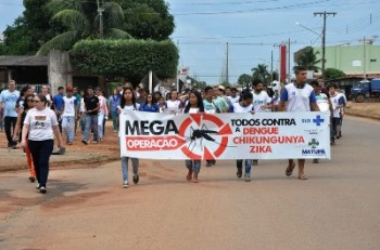 2Âª Caminhada Contra a Dengue Ã© realizada em MatupÃ¡