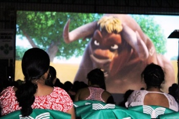 Cine SENAR levou Cinema e Cidadania ao Bairro Cidade Alta