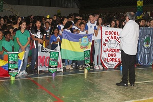 ACONTECEU ABERTURA DO XV JOGOS OLÃMPICOS ESCOLARES DE MATUPÃ