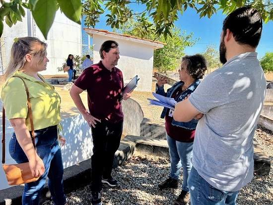 SINFRA-MT faz vistoria técnica na ETA de União do Norte