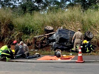 Adulto e crianÃ§a morrem em acidente na BR-364 em Mato Grosso 