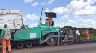 Trecho da BR-163 entre Matupá e Guarantã do Norte está sendo recuperado