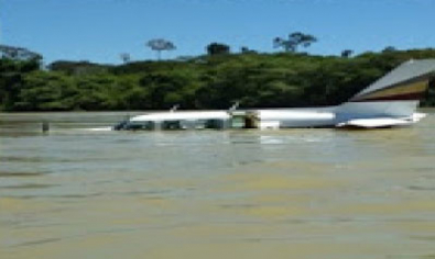 AviÃ£o que decolou de GuarantÃ£ do Norte faz pouso em rio no ParÃ¡ apÃ³s tiroteio com 2 mortes