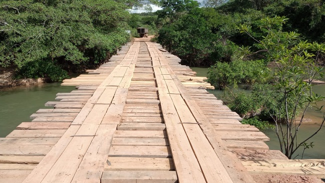 Recuperação da Ponte do Rio Peixotinho II na Gleba Padovani