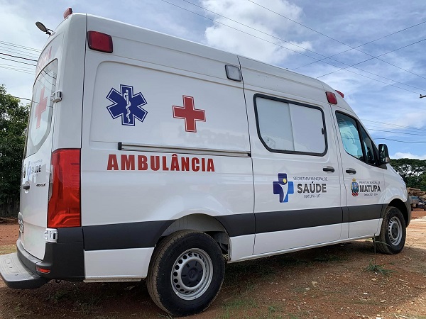 Ambulância e Spin 0 km para Saúde Matupaense