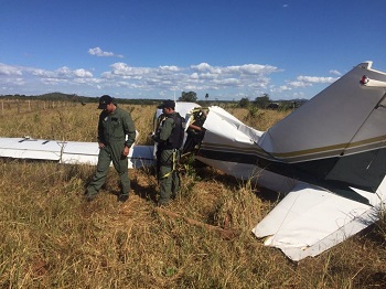 FAB intercepta aviÃ£o que saiu de MT com 500 quilos de cocaÃ­na