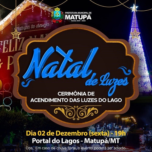 Natal Luz Matupaense será lançado nesta sexta-feira