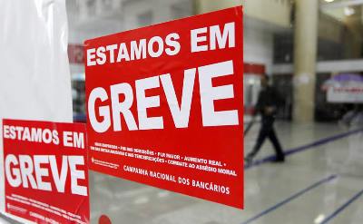 BancÃ¡rios de Mato Grosso aderem Ã  greve geral do dia 28 de abril