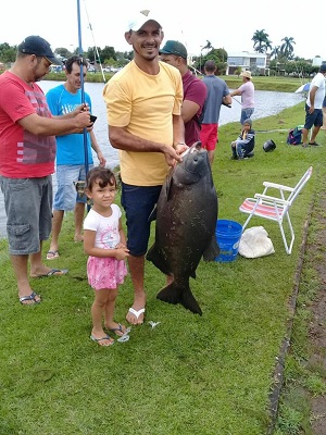 Pesca Liberada em MatupÃ¡ com pÃºblico recorde