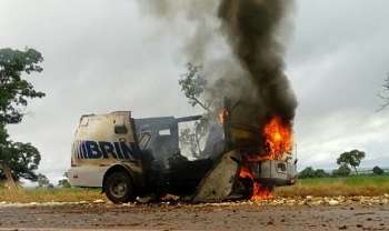 Criminosos que explodiram carro forte que saiu de Mato Grosso usaram arma que derruba aviÃ£o