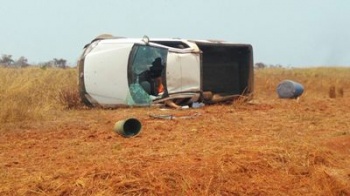 Senhor de 52 anos capota veÃ­culo e morre em estrada rural de MatupÃ¡