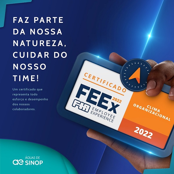 Águas de Sinop concorrerá ao prêmio de Melhor Empresa para se Trabalhar