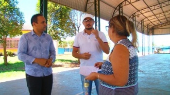 Vereadores visitam Escola LuÃ­za Miotto e ouvem demandas da comunidade estudantil