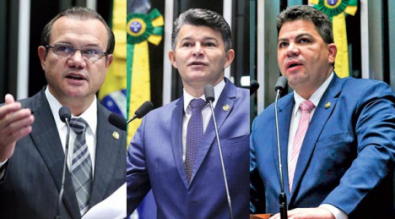 TrÃªs senadores de Mato Grosso votam a favor da reforma trabalhista