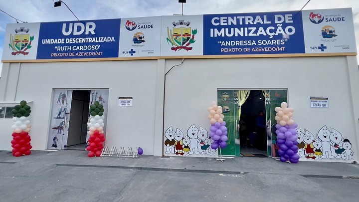 Central de Imunização e Unidade de Reabilitação são inaugurados