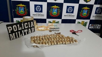 Boliviano Ã© preso em flagrante em MT apÃ³s transportar 45 cÃ¡psulas de droga no estÃ´mago