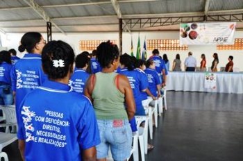 APAE realiza a Semana Nacional da Pessoa com DeficiÃªncia Intelectual e MÃºltipla.