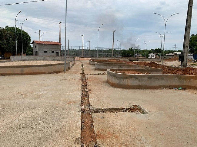 Bairro Cidade Alta é contemplado com Praça de Esporte, Cultura e Lazer