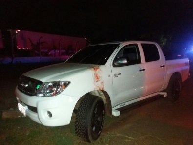 LadrÃ£o de Hilux troca tiros com PM; Ã© baleado e morre