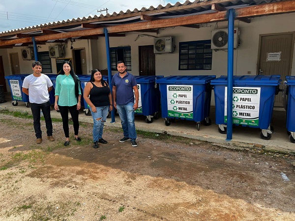 Coleta Seletiva: SEMMA implanta ECOPONTOS nas escolas públicas