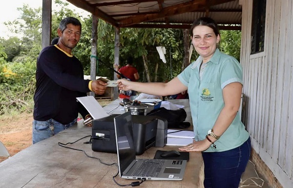 Ação Descentralizada COOGAVEPE em Nova Santa Helena