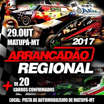 Domingo tem Festival de Arrancadas em MatupÃ¡