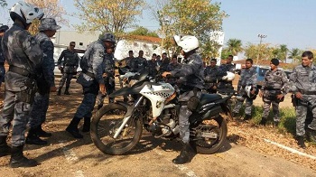 Rotam ministra curso tÃ¡tico-operacional aos militares da ForÃ§a TÃ¡tica de JuÃ­na