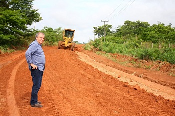 Estradas Rurais de MatupÃ¡ recebem obras estruturantes