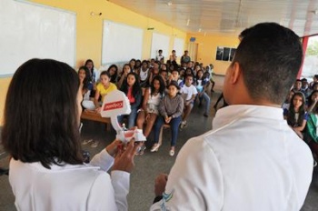 LanÃ§ado Projeto Sorria na Escola Estadual VinÃ­cius de Moraes